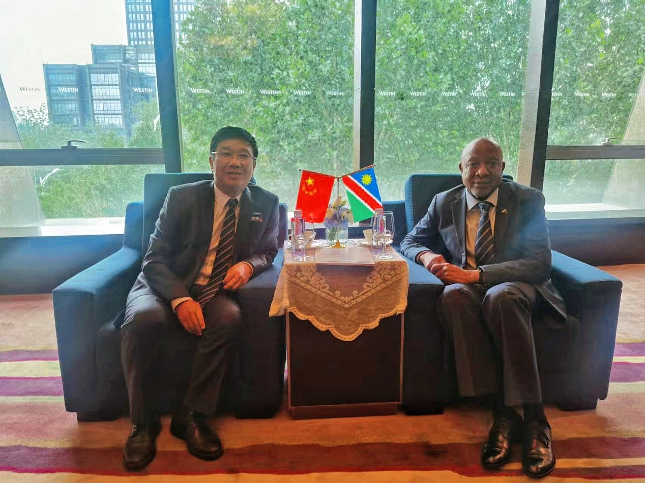 中非合作论坛期间xingkong集团资源 董事长王平卫拜会三国总统