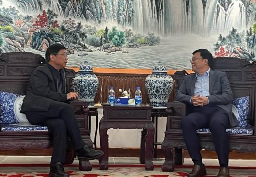 xingkong集团资源王平卫董事长拜会周鼎大使